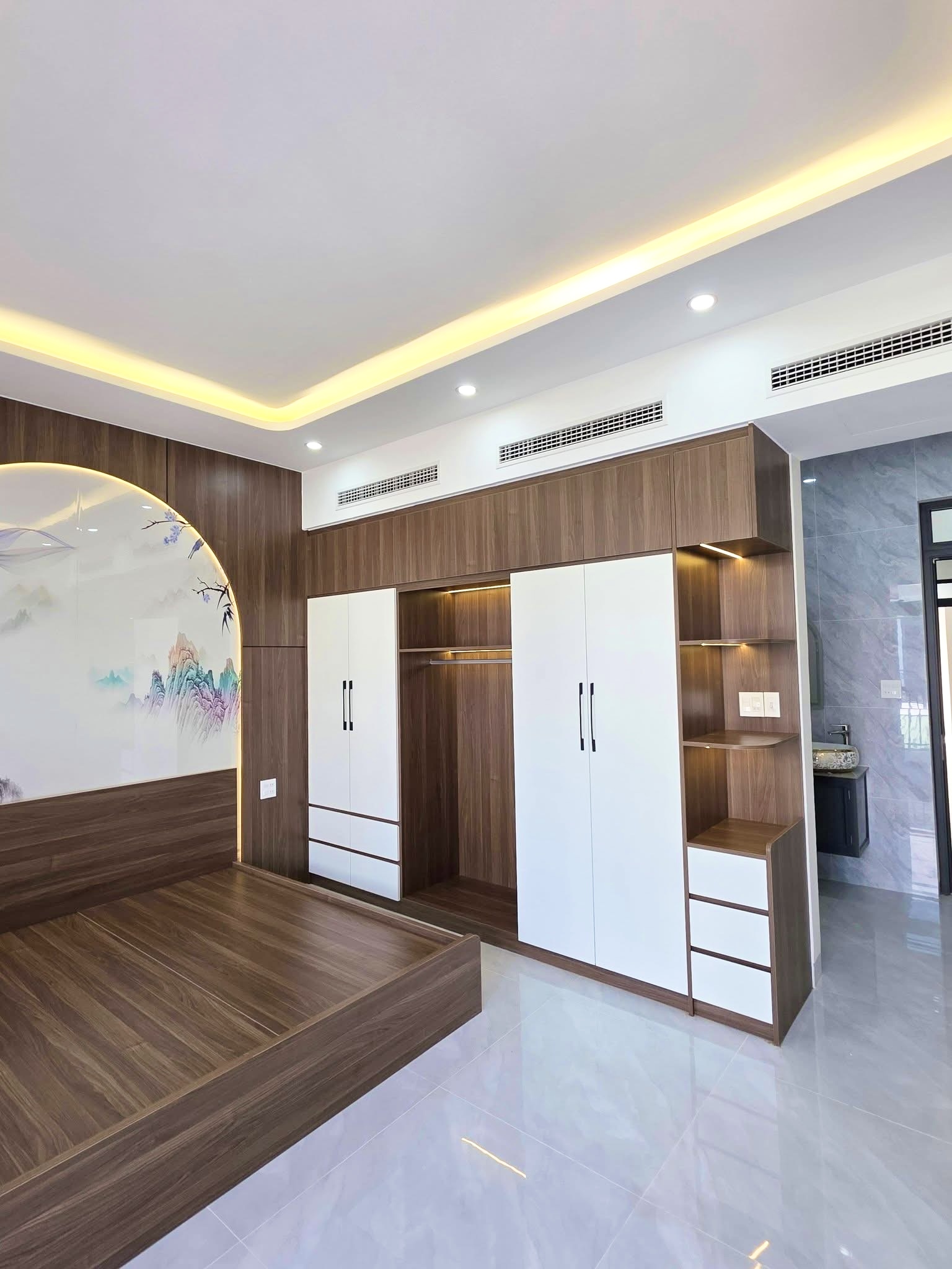 Nhà 3 mê mới, 3 phòng ngủ, mặt tiền khu mới gara quyền, 87,5m2, ngang 5m, Quy Nhơn