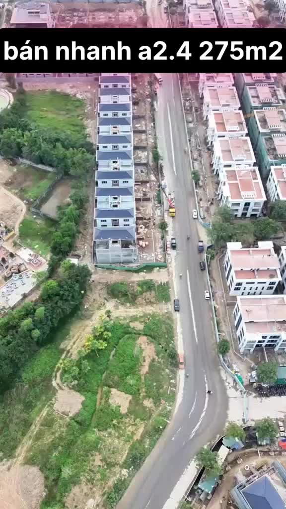 Biệt thự Thanh Hà A2.4, diện tích 275m2, giá chỉ 87,5 triệu/m2, 2 thoáng