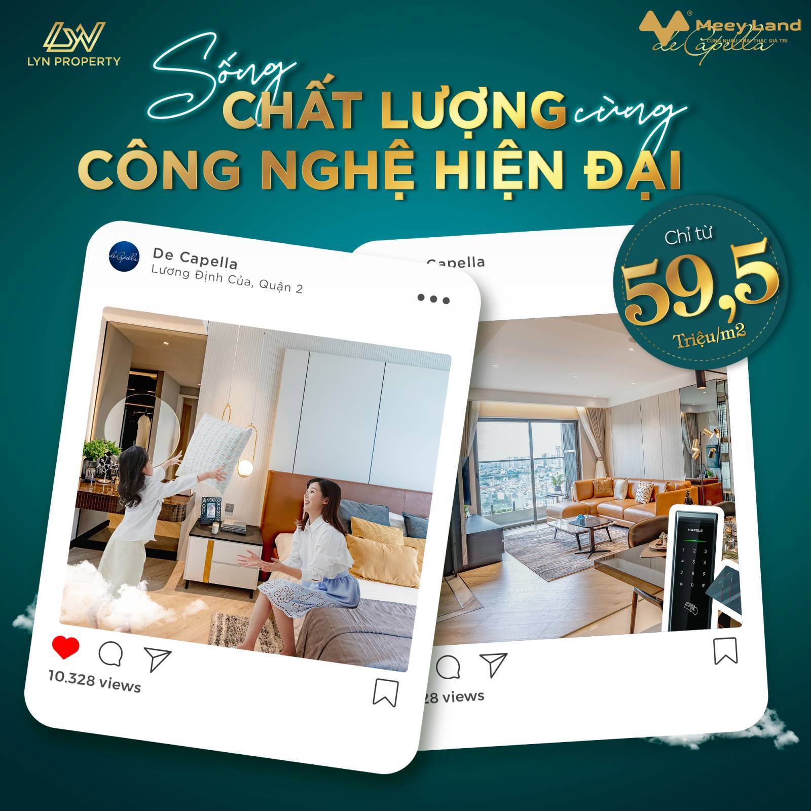 Giỏ hàng căn hộ De Capella đã có sổ hồng nhà mới bàn giao ngay