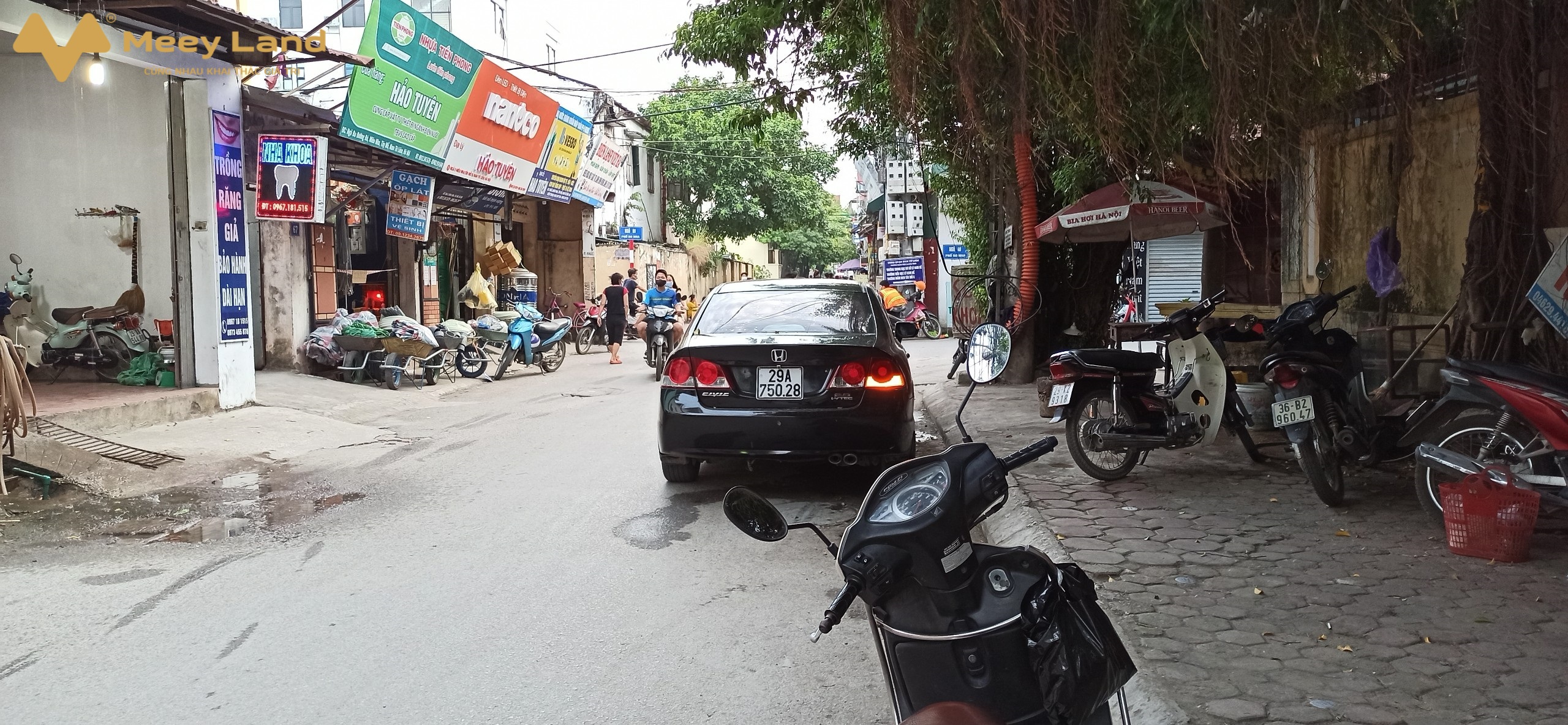 Bán đất mặt phố Tây Mỗ 48m2, mặt tiền rộng, ô tô đỗ, kinh doanh tốt