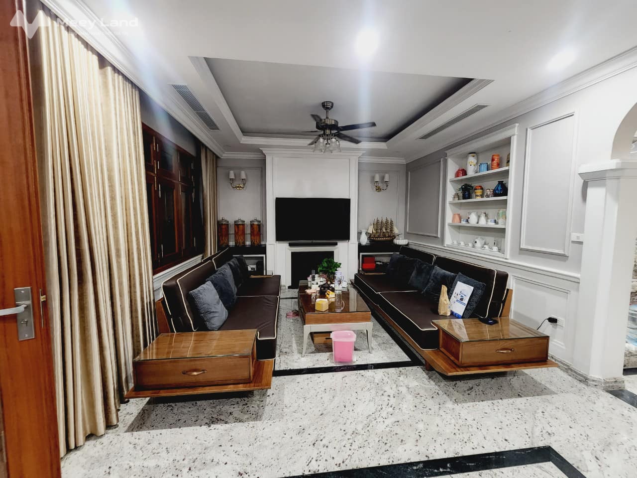 Biệt thự An Khang, Dương Nội, hoàn thiện đẹp, gần công viên, 4 tầng, thang máy có hầm