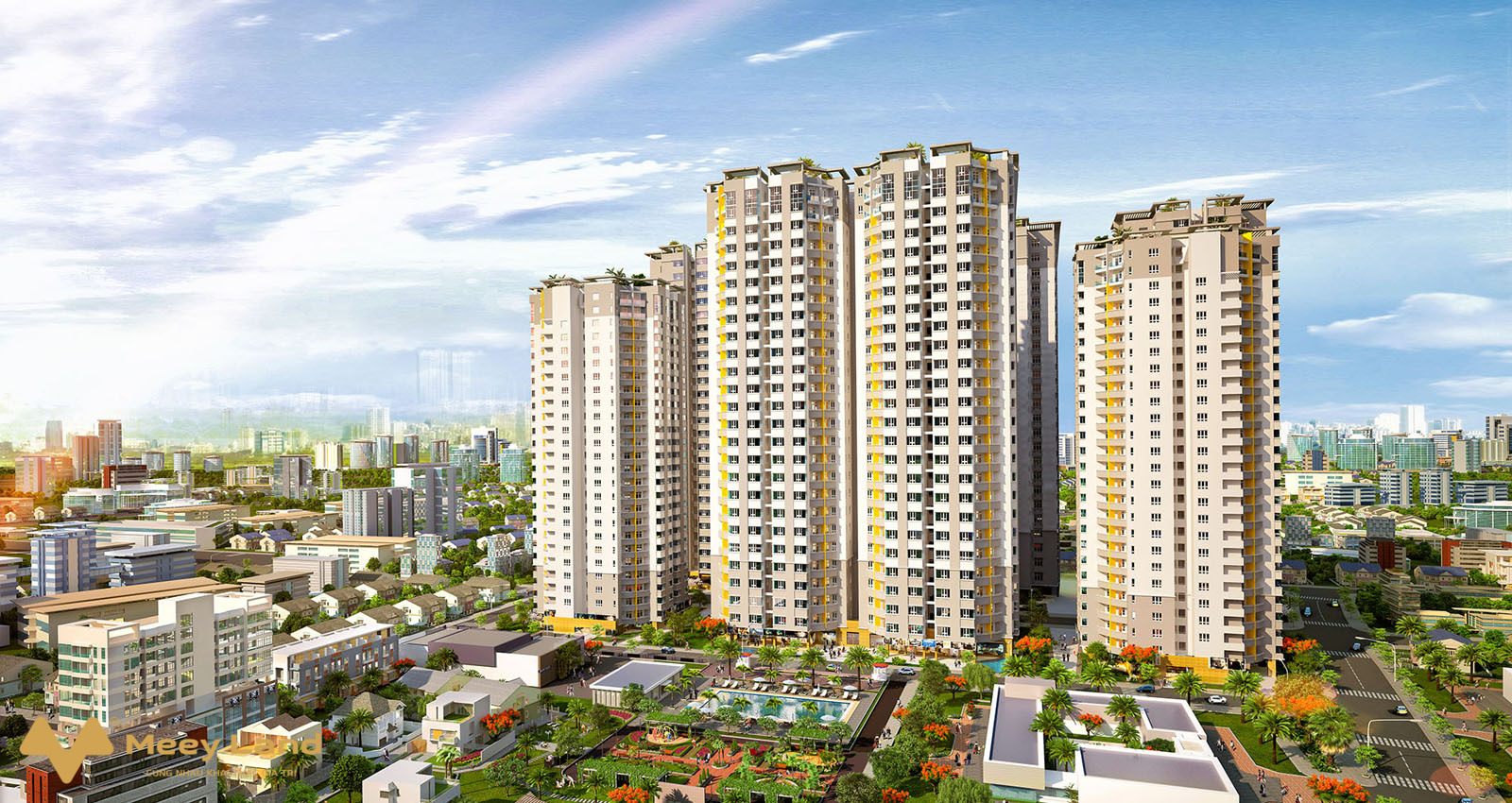 Căn hộ Him Lam, Chợ Lớn, quận 6, đã có sổ hồng, giá bán 4,5 tỷcăn, hỗ trợ vay 70%