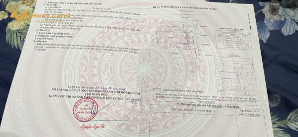 Đất xây nhà trọ 458 Huỳnh Tấn Phát, phường Bình Thuận, quận 7, diện tích 8,5m x 20m