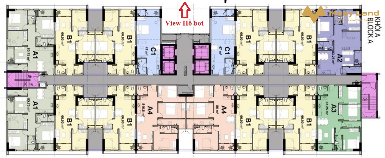 Căn hộ Eco Xuân Lái Thiêu, Bình Dương, mặt tiền Quốc lộ 13, cạnh Lotte Mark, giá 33 triệum2