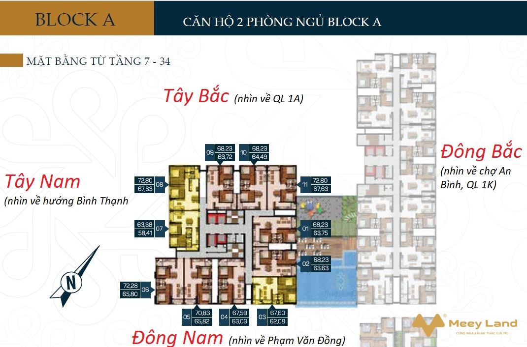 Căn hộ Phú Đông Premier Phạm Văn Đồng, 2 phòng ngủ, 2 WC, giá từ 3,35 tỷ đã nhận nhà