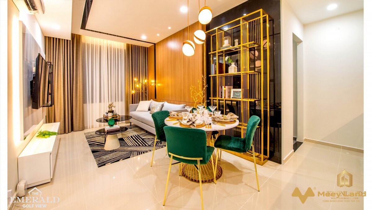 Căn The Emerald Golf View, 2 phòng ngủ, 1 vệ sinh, full nội thất, giá 3 tỷ