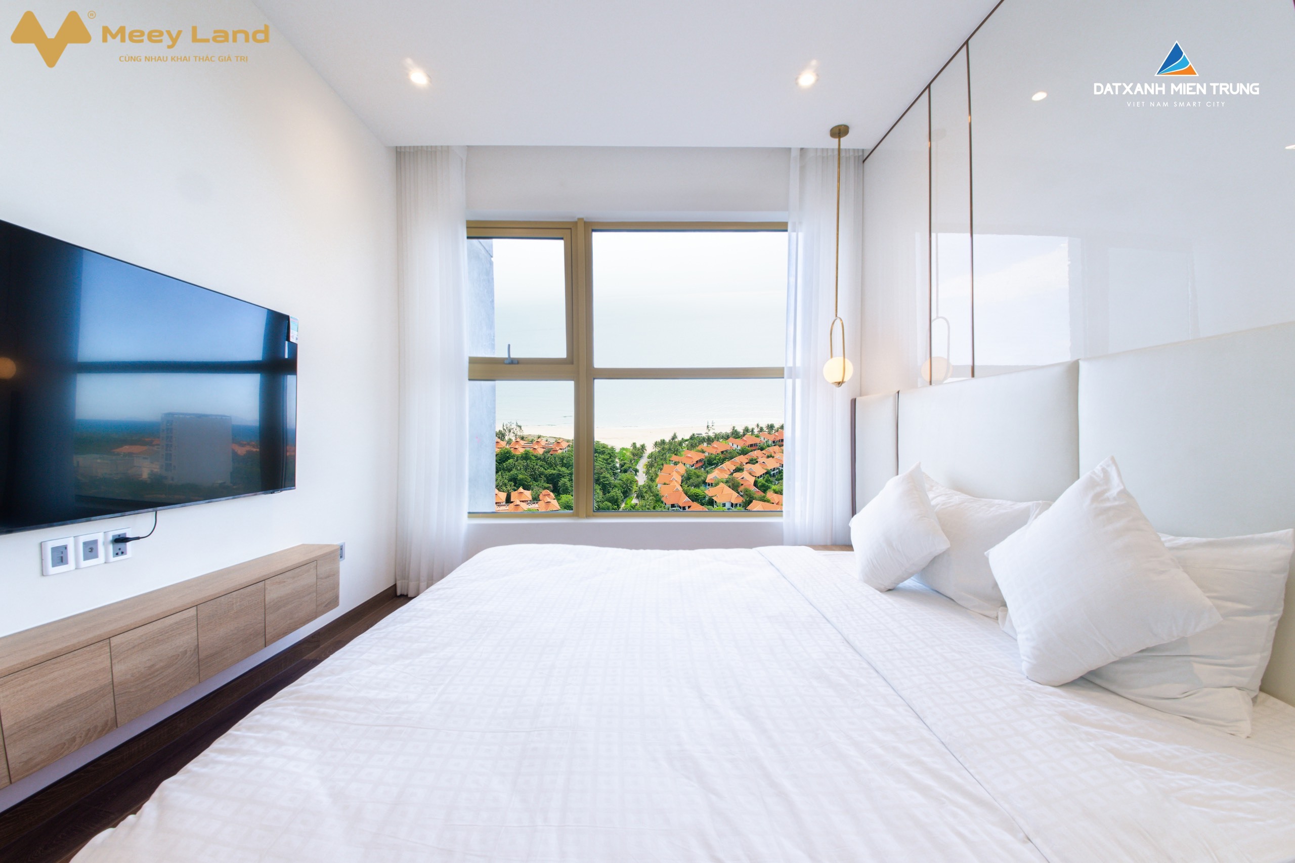 Căn hộ 3 phòng ngủ 100m2 trung tâm Ngũ Hành Sơn - Đà Nẵng - sổ hồng lâu dài, thanh toán 12 tháng