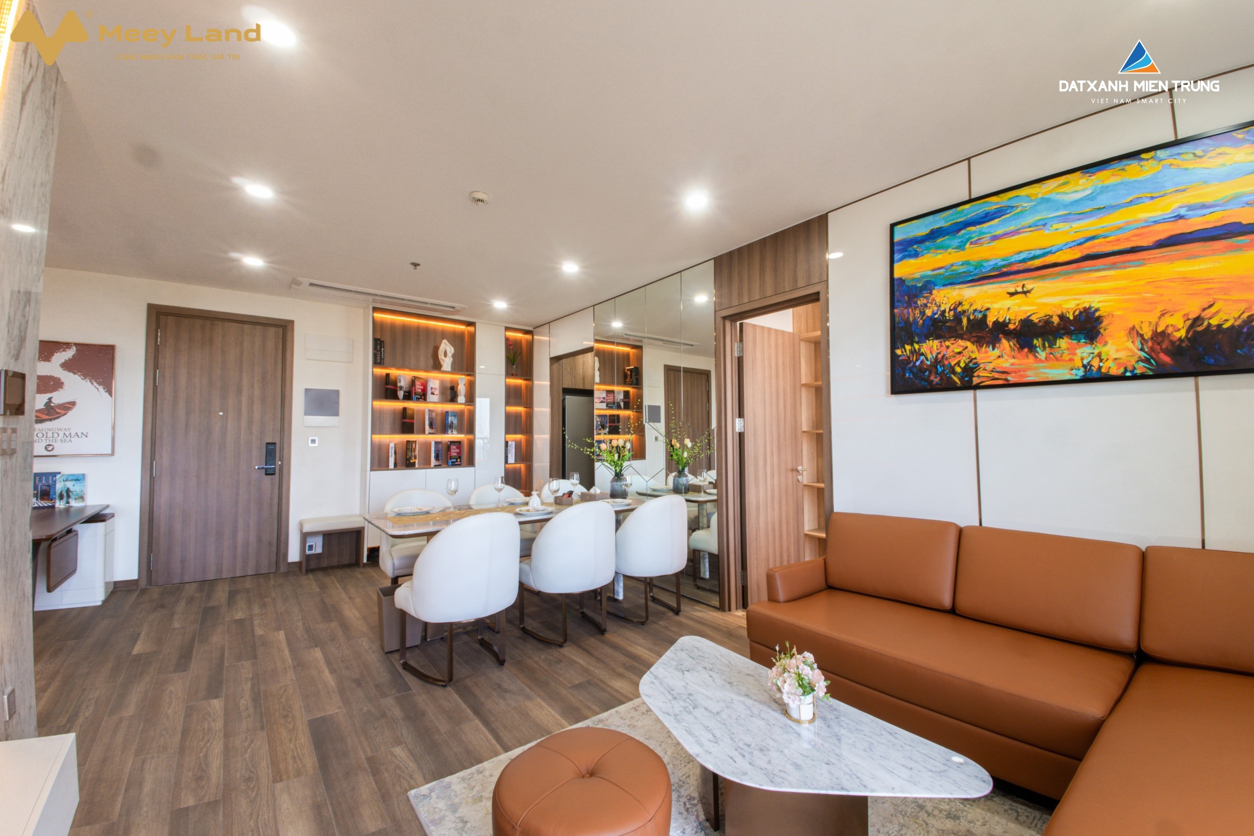 Căn hộ 3 phòng ngủ 100m2 trung tâm Ngũ Hành Sơn - Đà Nẵng - sổ hồng lâu dài, thanh toán 12 tháng