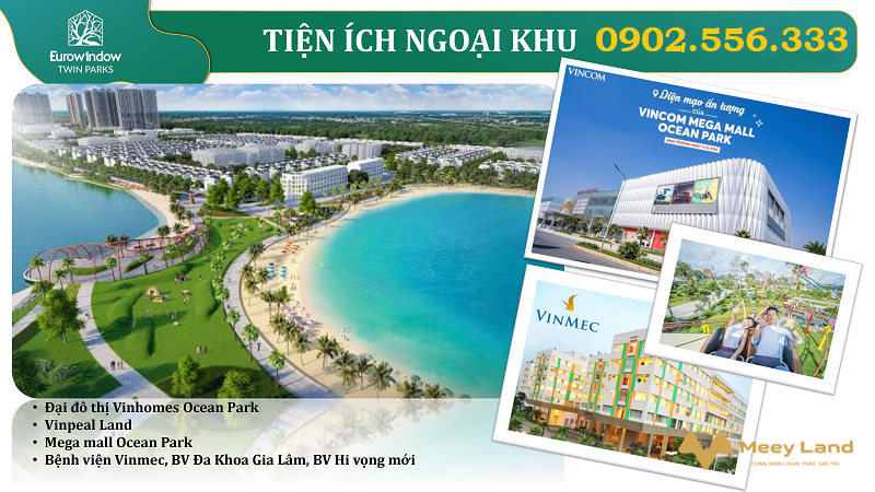 Bán biệt thự liền kề, dự án Eurowindow Gia Lâm