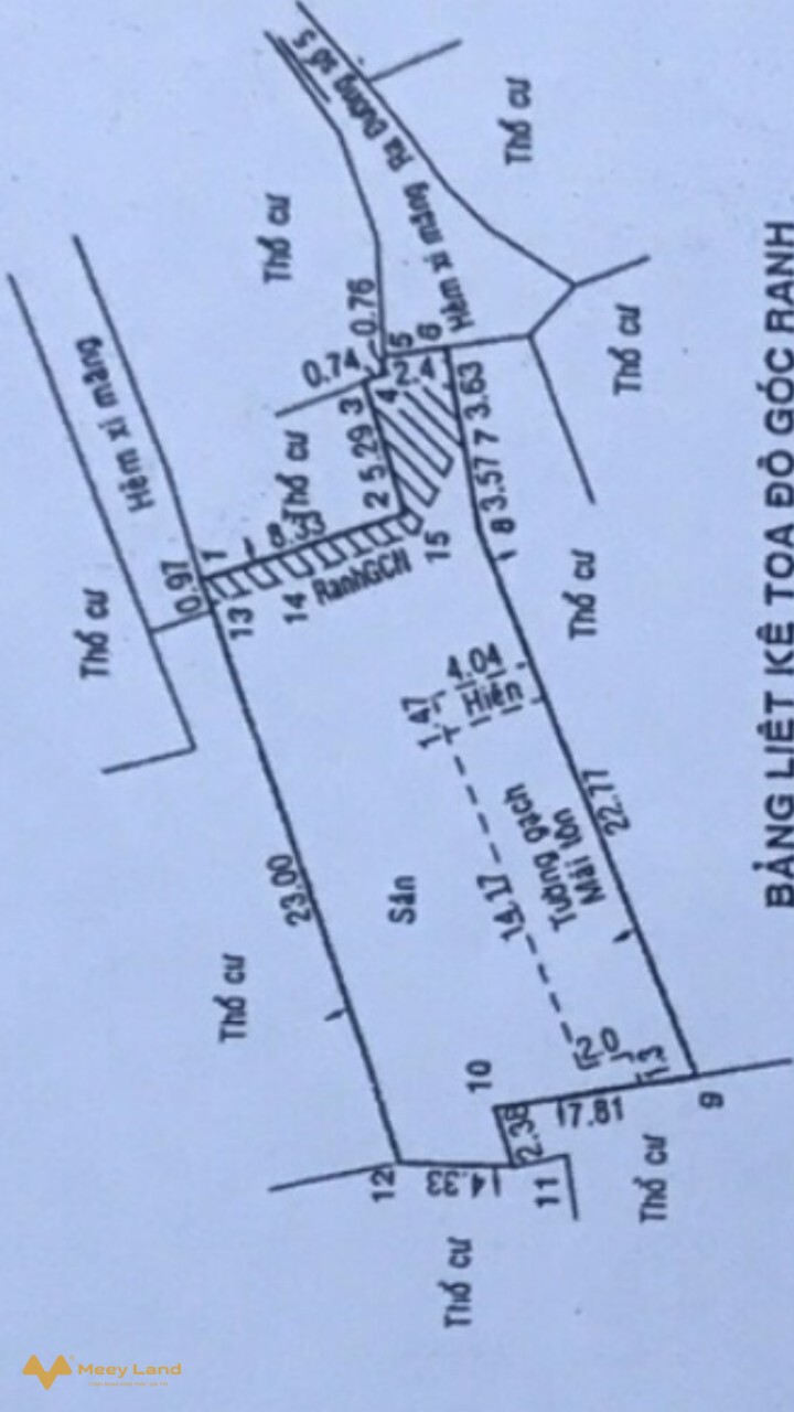 Bán đất hẻm, diện tích 288m2, đường 5, Bình Trưng Tây, quận 2, giá 12,2 tỷ