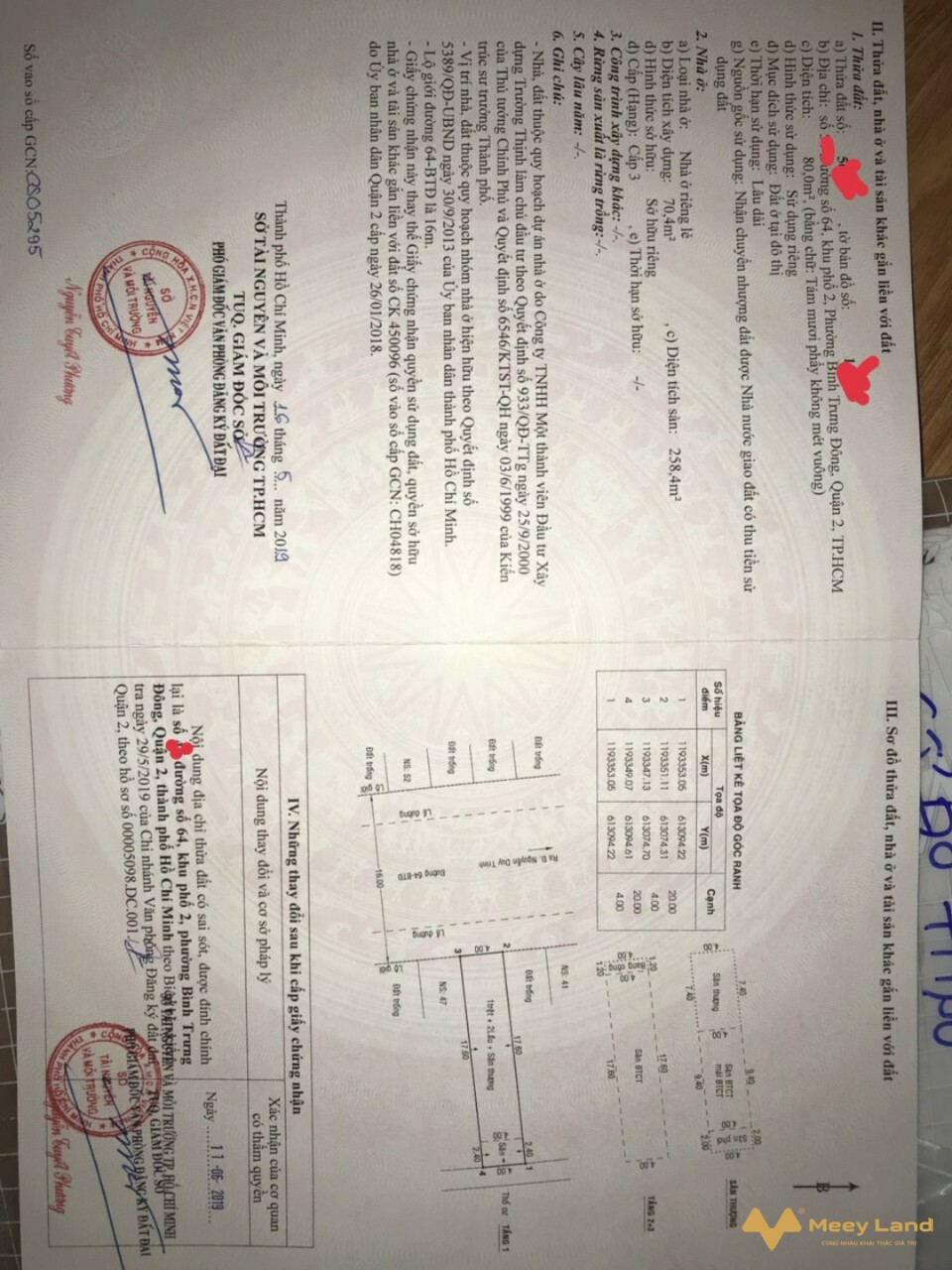 Bán nhà mặt tiền đường 64 phường Bình Trưng Đông, quận 2, giá 12,5 tỷ