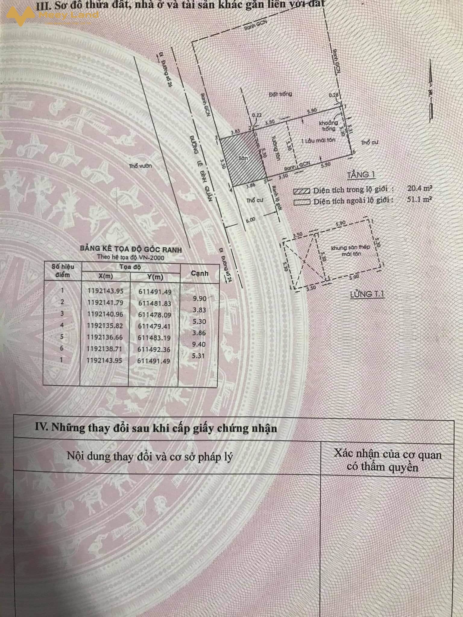Bán nhà mặt tiền Lê Đình Quản, Cát Lái, quận 2, Hồ Chí Minh, giá 7,5 tỷ