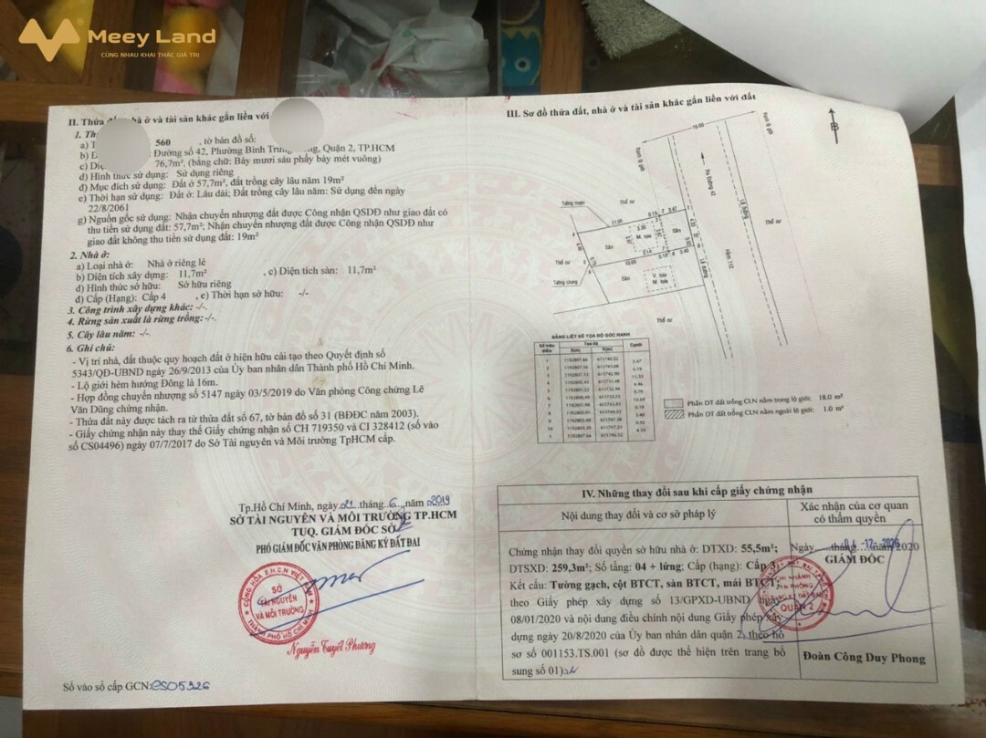 Bán nhà mặt tiền đường 39 Bình Trưng Đông, quận 2, Hồ Chí Minh, giá 7,8 tỷ