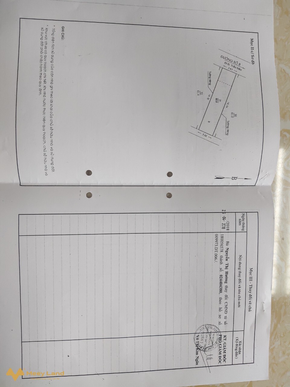 Bán nhà mặt tiền đường 11, Bình An, quận 2, Hồ Chí Minh, giá 29,5 tỷ