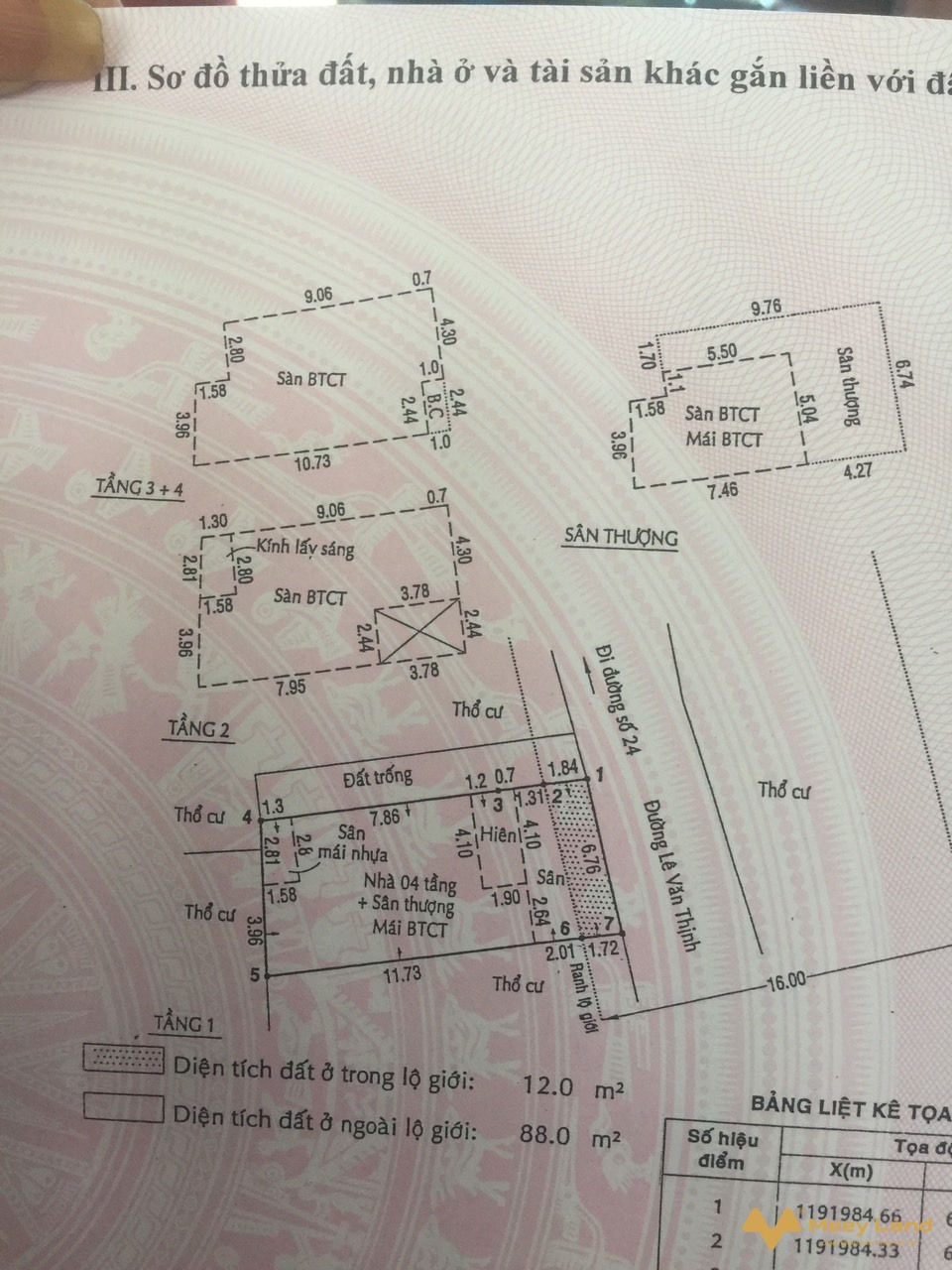 Bán nhà mặt tiền Lê Đình Quản, Cát Lái, quận 2, Hồ Chí Minh, giá 7,5 tỷ