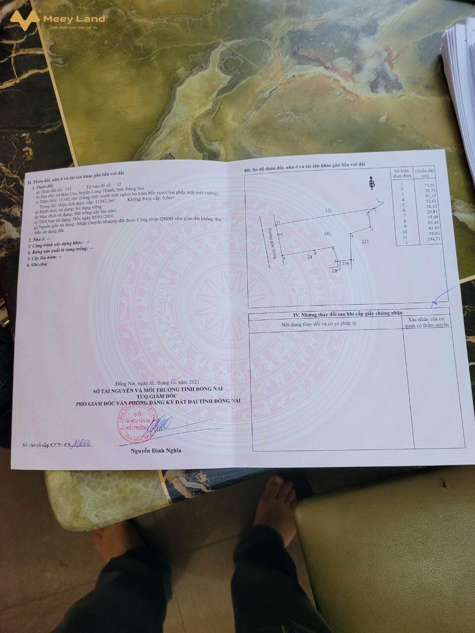 Bán đất đường ven, Suối Quýt, Cẩm Đường, Long Thành, Đồng Nai