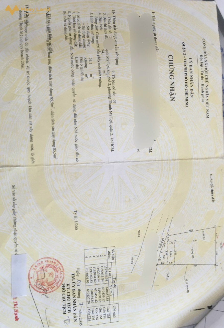 Bán nhà mặt tiền Trịnh Khắc Lập, Thạnh Mỹ Lợi, quận 2 giá 30 tỷ