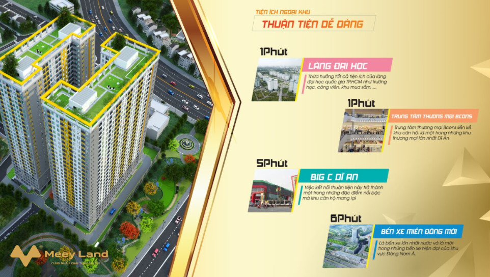 Căn hộ Bcons Plaza giao nhà 2023, giá chỉ 45 tiệum2, ngân hàng cho vay 70%