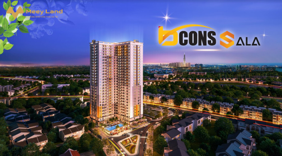 Cần bán căn hộ Bcons Sala Dĩ An, thanh toán 30% ngân hàng cho vay 70%, giá bán từ 1,4 tỷ