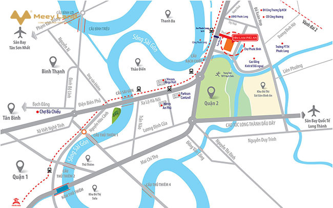 Căn hộ ngay cầu Rạch Chiếc, giá từ 3,55 tỷ, 69m2, 2 phòng ngủ, 2 vệ sinh