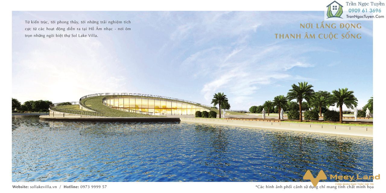 Biệt thự Sol Lake Villa Hà Đông chiết khấu 8%, hỗ trợ 18 tháng bank