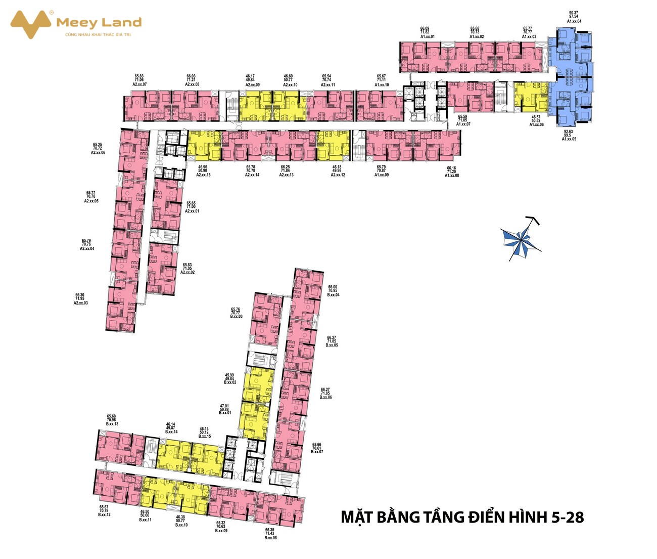 Căn hộ The Rivana Thuận An, 1-2-3 phòng ngủ, giá 38triêum2, sổ hồng lâu dài