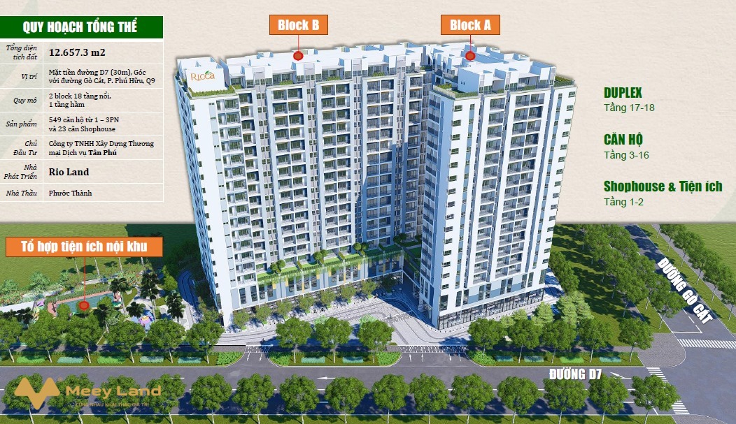 Căn hộ Lovera Vista Khang Điền, Bình Chánh gồm 1 - 2 - 3 phòng ngủ, giá tốt, sổ hồng