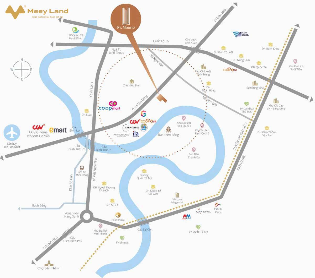 Căn hộ ST Moritz Phạm Văn Đồng cần sang nhượng lại