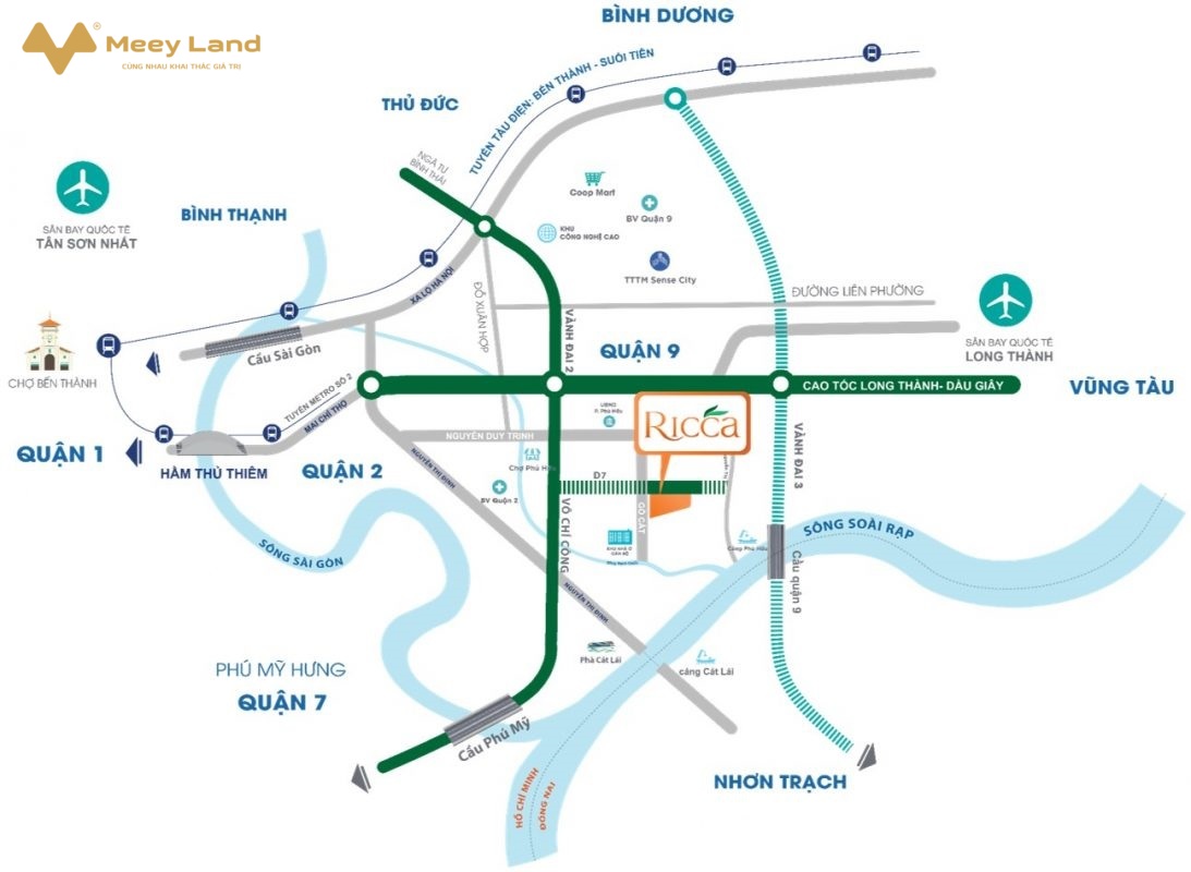 Căn hộ Lovera Vista Khang Điền, Bình Chánh gồm 1 - 2 - 3 phòng ngủ, giá tốt, sổ hồng