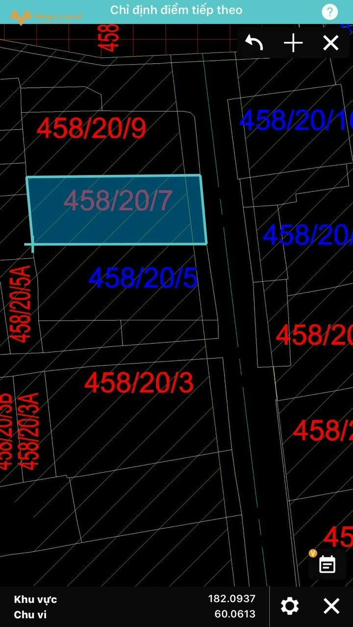 Đất xây nhà trọ 458 Huỳnh Tấn Phát, phường Bình Thuận, quận 7, diện tích 8,5m x 20m