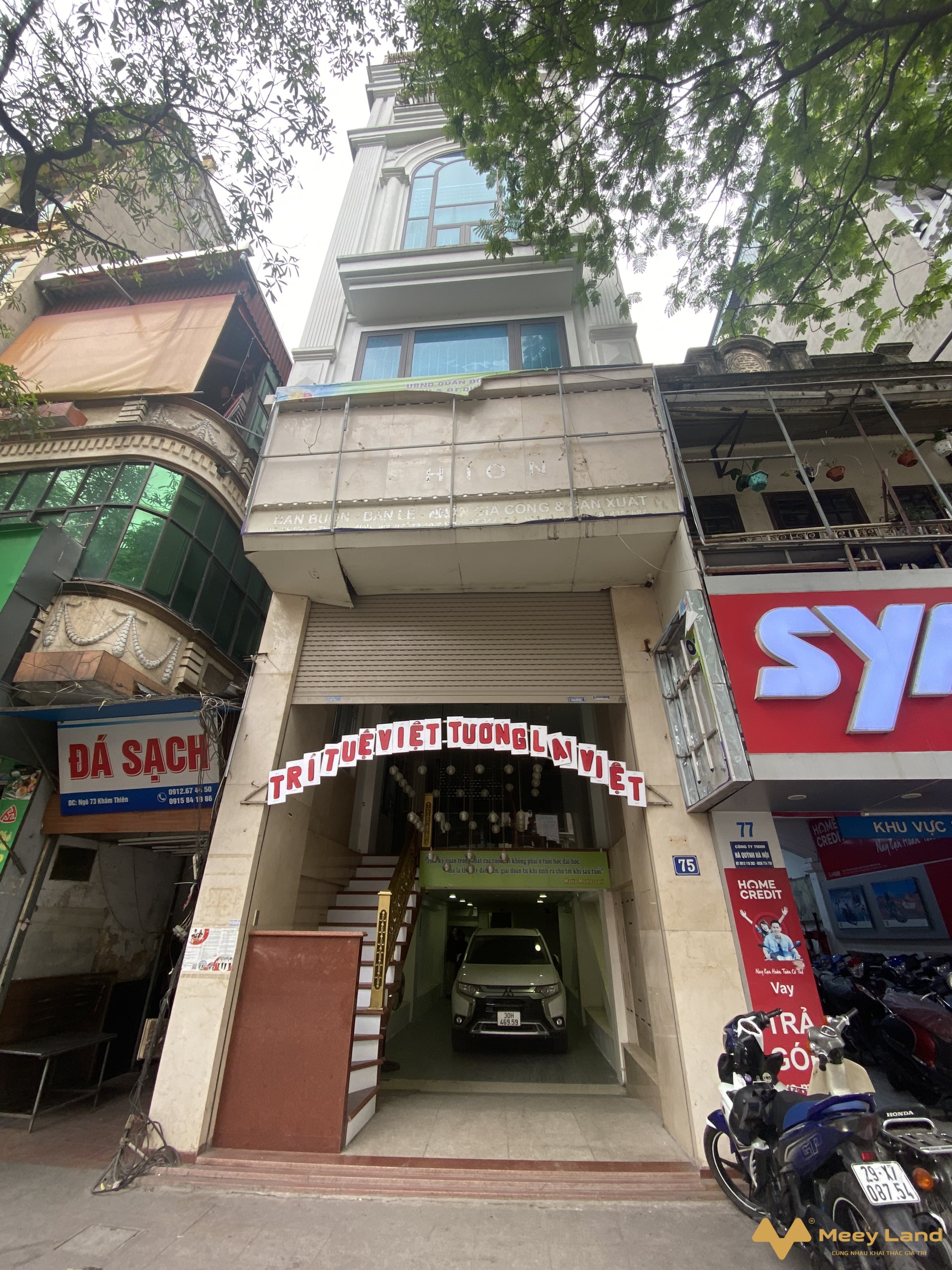 Chính chủ cho thuê 80m2 văn phòng, lớp học, công ty mặt phố 75 Khâm Thiên - Đống Đa