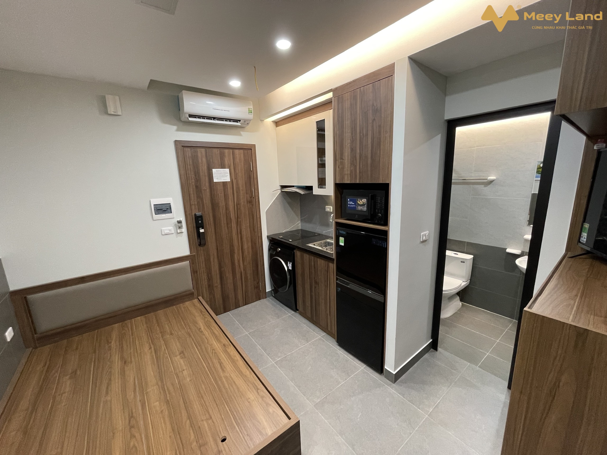 Cho thuê căn hộ Studio mới tinh 25m2, đầy đủ trang thiết bị sịn xò