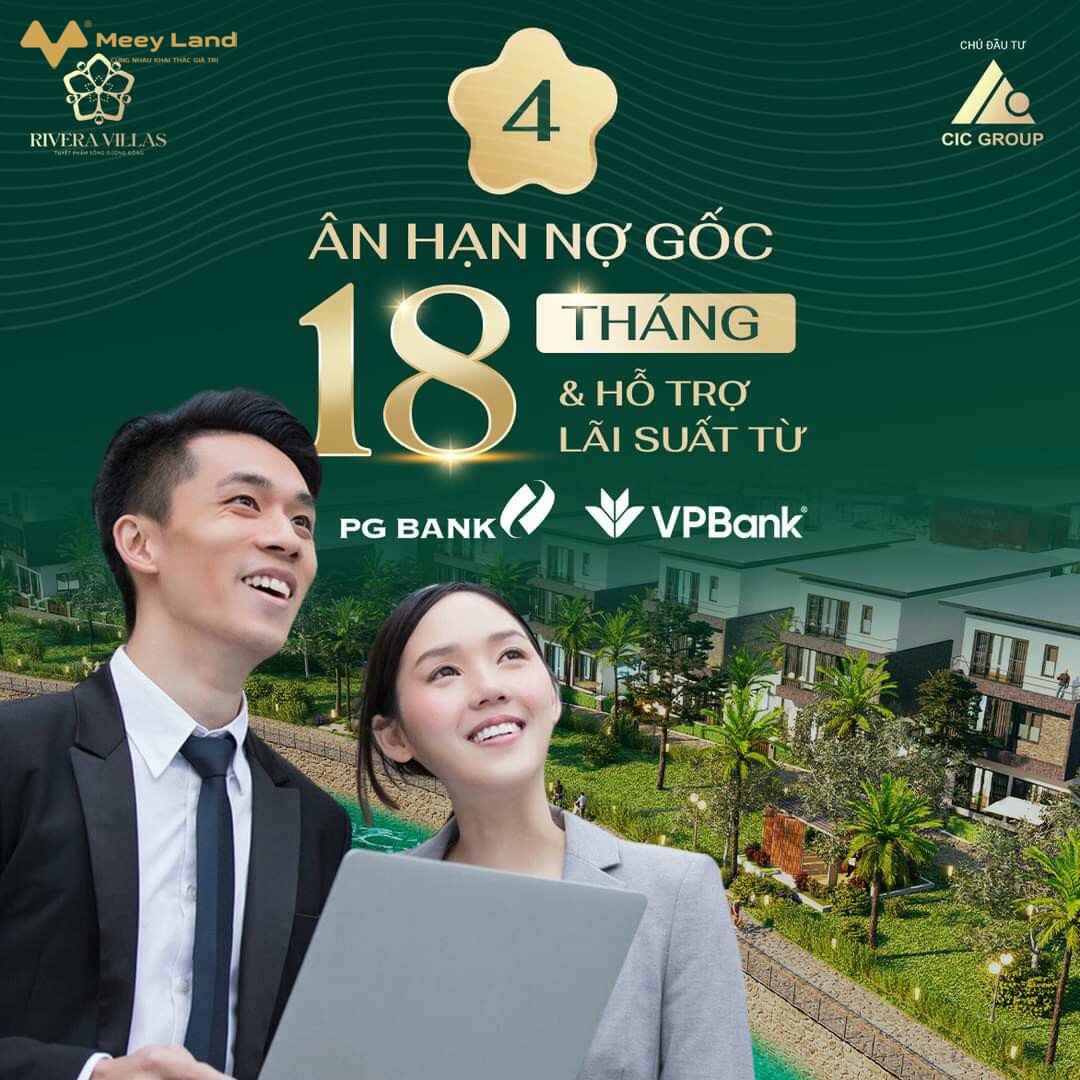 Rivera Villas - Tuyệt phẩm sông Dương Đông