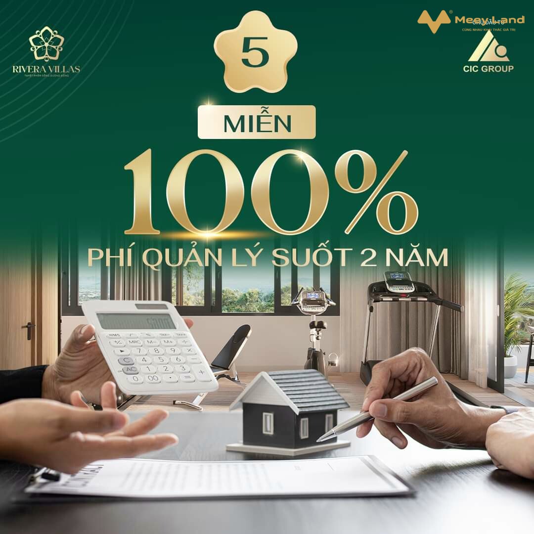 Rivera Villas - Tuyệt phẩm sông Dương Đông